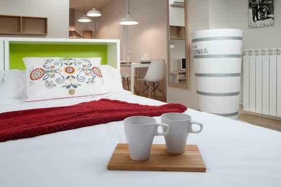 Apartamentos Turisticos Beethoven Haro Buitenkant foto